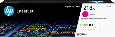 HP 218X High Yield Magenta Original LaserJet Toner Cartridge