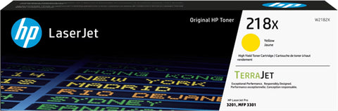 HP 218X High Yield Yellow Original LaserJet Toner Cartridge