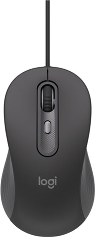 Logitech M520 Wired USB-C Mouse for business - Graphite