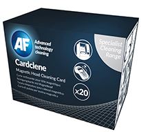 AF Cardclene Swipe / Entry Machine Cleaners - 20 Pack