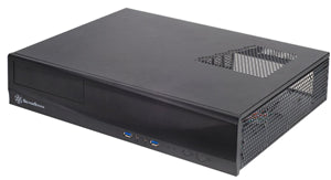 SilverStone ML03B Milo mATX Black HTPC Case